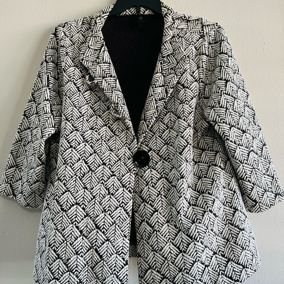 Chinese collar , elegant blazer - Picture 2 of 2